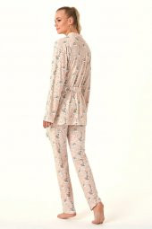Fare Baskılı 3lü Pijama Takımı thumbnail 1