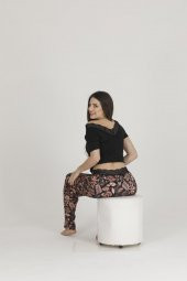 Arka Alt Üst Dantelli Pijama Takım thumbnail 1