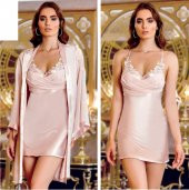 SATEN GECELİK SABAHLIK TAKIM thumbnail 2