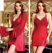 SATEN GECELİK SABAHLIK TAKIM thumbnail 2