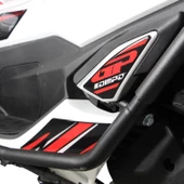 GP Kompozit Honda PCX 125 2021-2024 Uyumlu Artçı Ayak Pad Kırmızı - 3