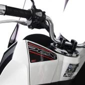 GP Kompozit Honda PCX 125 2021-2024 Uyumlu Cep Pad Gri - 2