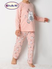 Kız Çocuk Pijama Takım - 3