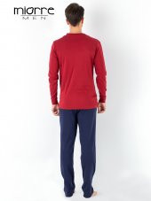 Uzun Kol Erkek Pijama Takımı - 4