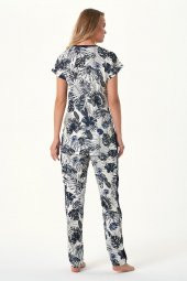 Kadın Deve Tabanlı 2li Pijama Takımı - 1
