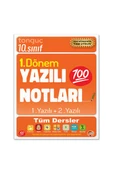 10. Sınıf Yazılı Notları 1. Dönem 1 ve 2. Yazılı - Tonguç Yayınları - 2