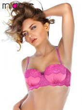 Push-Up Dolgulu Dantel Detaylı Straplez Sütyen thumbnail 1