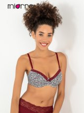 Vintage Dolgusuz Çiçek Desenli Sütyen thumbnail 1