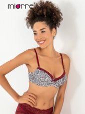 Vintage Dolgusuz Çiçek Desenli Sütyen thumbnail 2