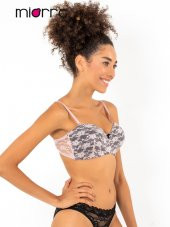 Dolgusuz Dantelli Bütün Kaplı Sütyen thumbnail 4