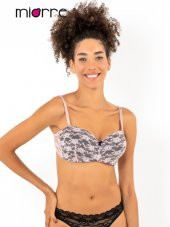 Dolgusuz Dantelli Bütün Kaplı Sütyen thumbnail 1