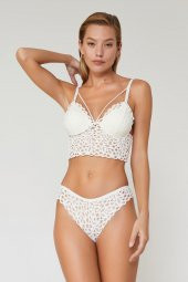 Liona Dantelli Ekru Bralet Takım thumbnail 4