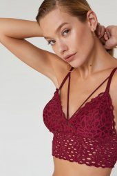 Liona Dantelli Ekru Bralet Takım - 5