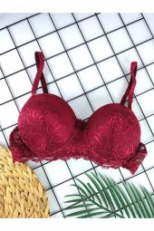 Dantelli Destekli Sütyen Takımı 75-80-85-90 Beden thumbnail 2