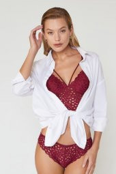 Liona Dantelli Ekru Bralet Takım - 2