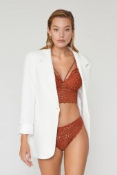 Liona Dantelli Ekru Bralet Takım - 1