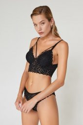 Liona Dantelli Ekru Bralet Takım - 2
