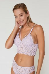 Liona Dantelli Ekru Bralet Takım - 1