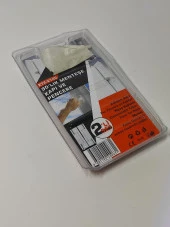 Nakres 90'lık Menteşe Kahverengi PVC Pimapen Kapı ve Pencere Menteşesi 2'lik Set thumbnail 3