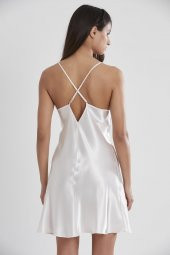 Saten Dantelli Gecelik & Sabahlık Takım thumbnail 7