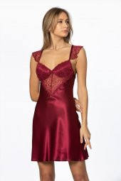 Saten Dantelli Gecelik & Sabahlık Takım thumbnail 1