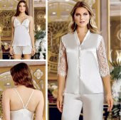 SATEN GECELİK SABAHLIK TAKIM thumbnail 1