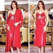 SATEN GECELİK SABAHLIK TAKIM thumbnail 2