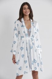 Saten Emprime Gecelik & Sabahlık Takım - 3