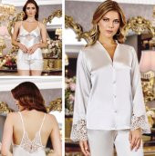SATEN GECELİK SABAHLIK TAKIM thumbnail 1
