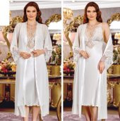 SATEN GECELİK SABAHLIK TAKIM thumbnail 2