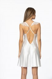 Saten Dantelli Gecelik & Sabahlık Takım thumbnail 3