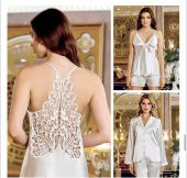 SATEN GECELİK SABAHLIK TAKIM thumbnail 1