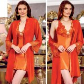 SATEN GECELİK SABAHLIK TAKIM thumbnail 2