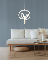 TT Aydınlatma TT317-BY  Stilla Modeli Mat Beyaz Led Avize - 3