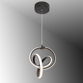 TT Aydınlatma TT317-SY  Stilla Modeli Mat Siyah Led Avize - 1