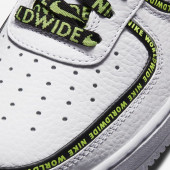 Nike Air Force 1 Low Worldwide White Blue Fury Volt Spor Ayakkabı CK7213-100 - 6