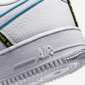 Nike Air Force 1 Low Worldwide White Blue Fury Volt Spor Ayakkabı CK7213-100 - 7