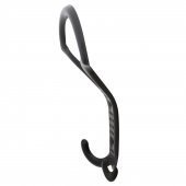 Portmanto Vestiyer Duvar Askısı Metal Dolap Elbise Askılığı Siyah thumbnail 3