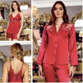 SATEN GECELİK SABAHLIK TAKIM thumbnail 1