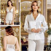 SATEN GECELİK SABAHLIK TAKIM thumbnail 1