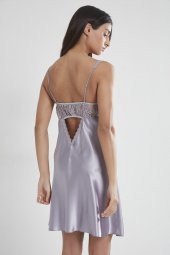 Saten Dantelli Gecelik & Sabahlık Takım thumbnail 7