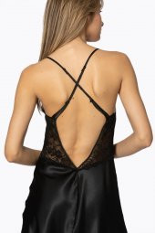 Saten Dantelli Gecelik & Sabahlık Takım thumbnail 4