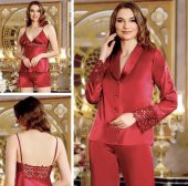 SATEN GECELİK SABAHLIK TAKIM thumbnail 1