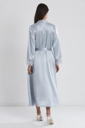 Saten Dantelli Gecelik & Sabahlık Takım thumbnail 5