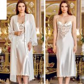SATEN GECELİK SABAHLIK TAKIM thumbnail 2
