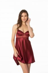 Saten Emprime Gecelik & Sabahlık Takım thumbnail 4