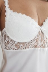 Saten Dantelli Gecelik & Sabahlık Takım thumbnail 7