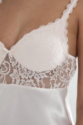 Saten Dantelli Gecelik & Sabahlık Takım thumbnail 6