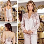 SATEN GECELİK SABAHLIK TAKIM thumbnail 1