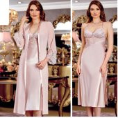 SATEN GECELİK SABAHLIK TAKIM thumbnail 2